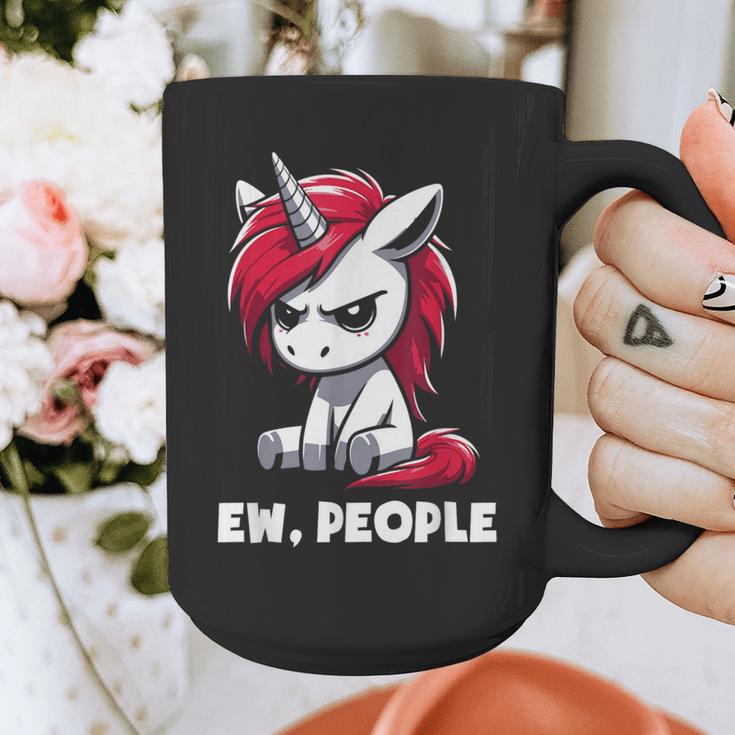 Ew People Unicorn Sarcastic Humor Introvert Graphic Print Coffee Mug Ew People Unicorn Sarcastic Humor Introvert Graphic Print Coffee Mug