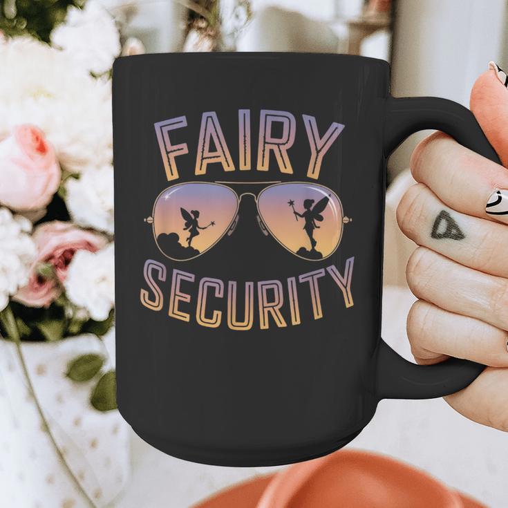 Fairy Security Birthday Family Halloween Costume Dad Mom Graphic Print Coffee Mug