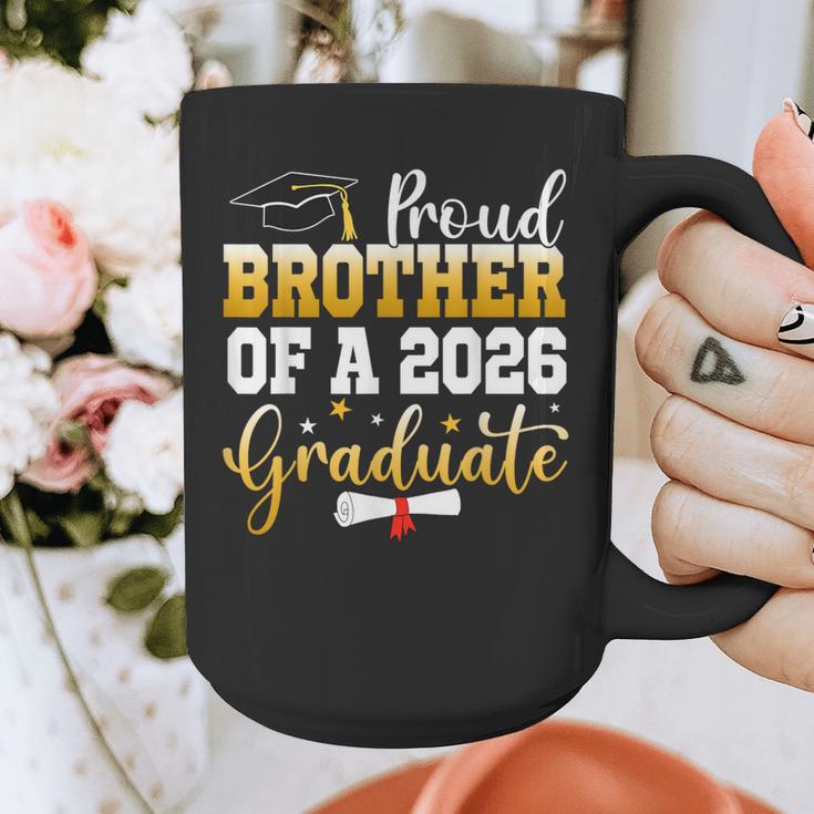 Family Graduation Party Proud Brother Of A 2026 Graduate Graphic Print Coffee Mug