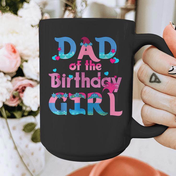 Family Party Decorations Dad Of The Birthday Girl T-Shirt Graphic Print Coffee Mug