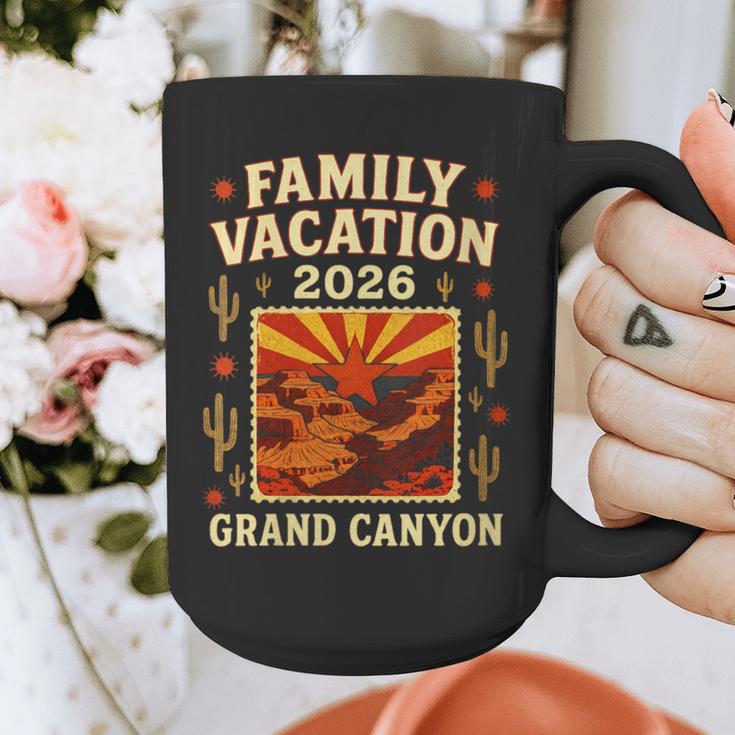 Family Vacation Grand Canyon 2026 Nostalgia Graphic Print Coffee Mug