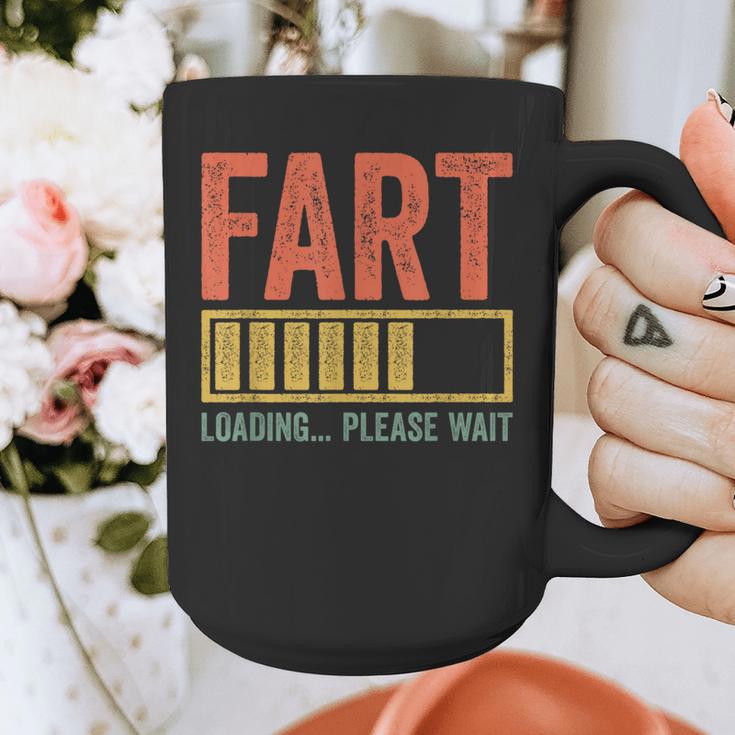 Fart Loading Please Wait Shirt Men Dad Joke Fathers Day Graphic Print Coffee Mug
