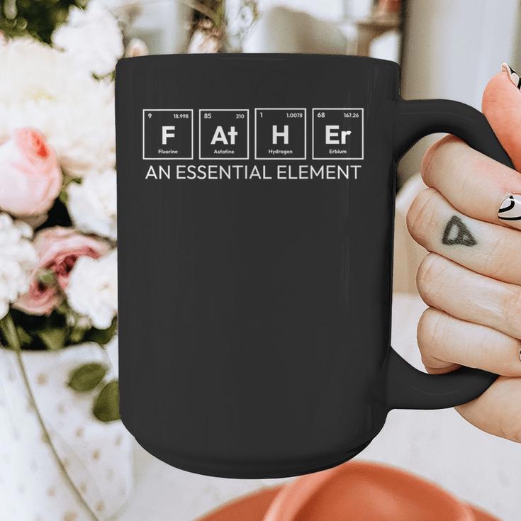 Father Periodic Table Element Chemistry Science Dad Graphic Print Coffee Mug