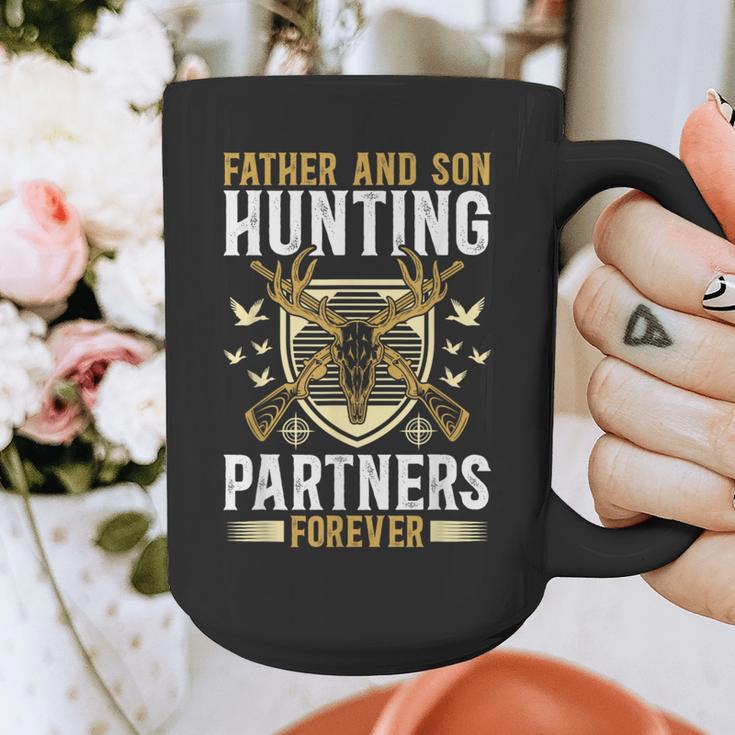 Father And Son Hunting Partners Dad And Son Hunting Buddies Graphic Print Coffee Mug