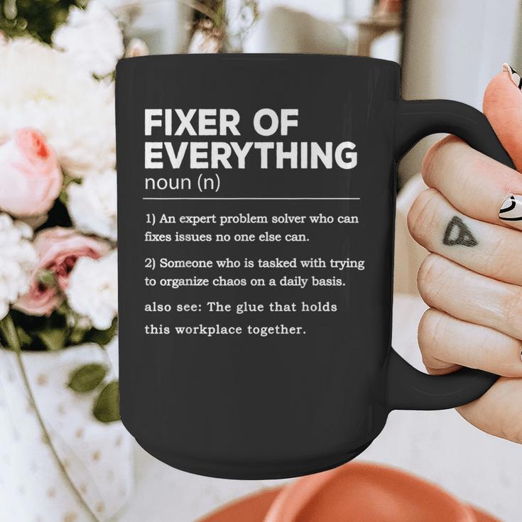 Father's Day For Office Dad Fixer Of Everything Graphic Print Coffee Mug
