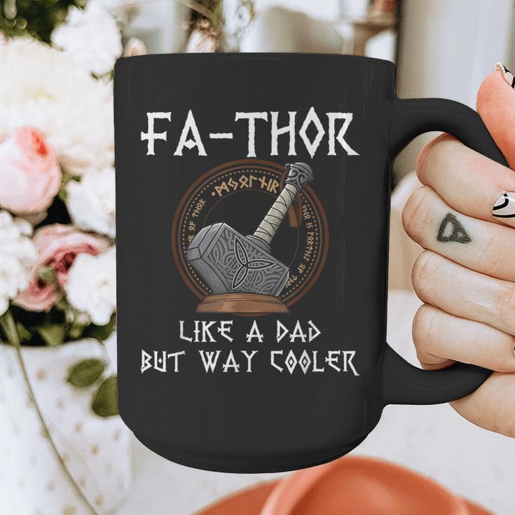 Fathor Dad Father Father's Day Classic Fit Short Sleeve T-Shirt Size Small Graphic Print Coffee Mug