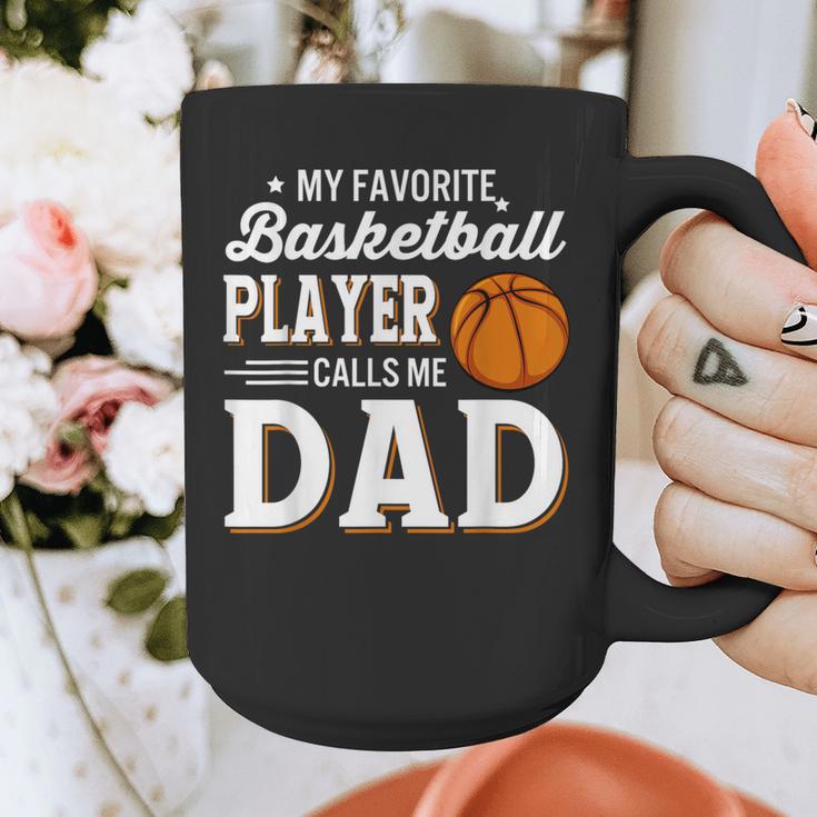 My Favorite Basketball Player Calls Me Dad Graphic Print Coffee Mug My Favorite Basketball Player Calls Me Dad Graphic Print Coffee Mug