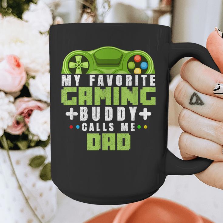 My Favorite Gaming Buddy Calls Me Dad For Dad From Sons Graphic Print Coffee Mug