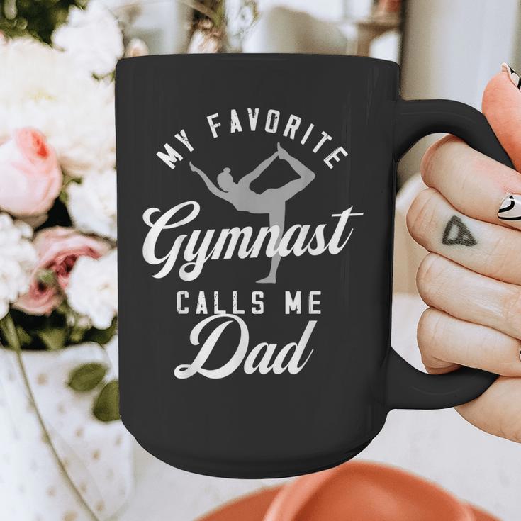 My Favorite Gymnast Calls Me Dad Mat Sports Gymnastics Graphic Print Coffee Mug My Favorite Gymnast Calls Me Dad Mat Sports Gymnastics Graphic Print Coffee Mug