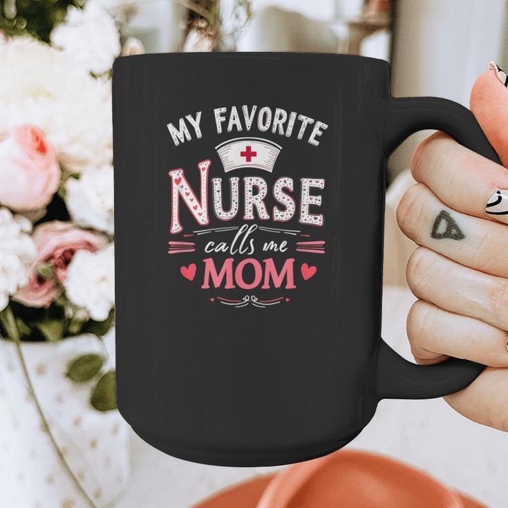 My Favorite Nurse Calls Me Mom Nursing Students Graduation Graphic Print Coffee Mug