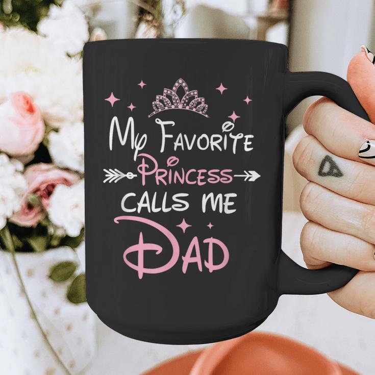 My Favorite Princess Calls Me Dad Birthday For Dad Daughter Graphic Print Coffee Mug