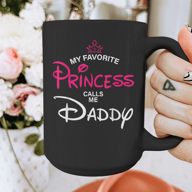 My Favorite Princess Calls Me Daddy Daughter Fathers Day Men Graphic Print Coffee Mug