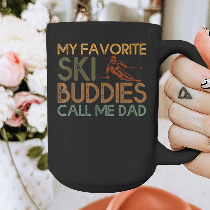 My Favorite Ski Buddies Call Me Dad A Cool Ski For Skiers Graphic Print Coffee Mug
