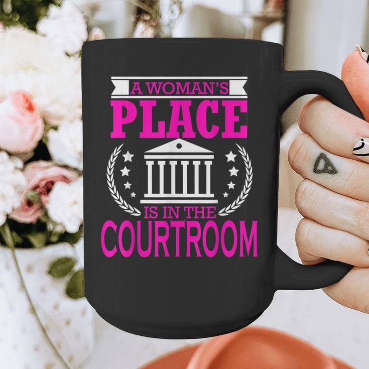 Female Lawyer Women Law Student Graduation Bar Exam Graphic Print Coffee Mug