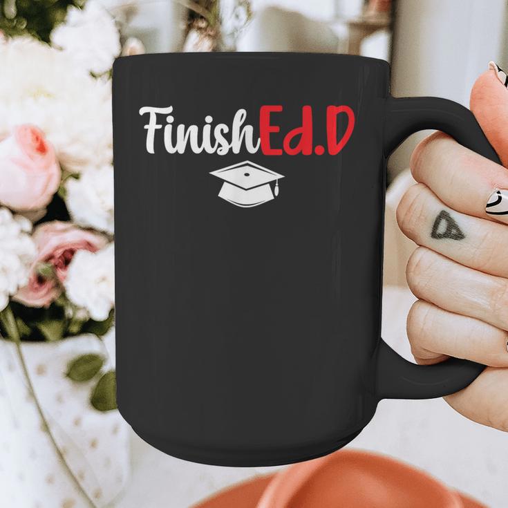 FinishEdD Doctor Of Education Graduate EdD Graduation Graphic Print Coffee Mug