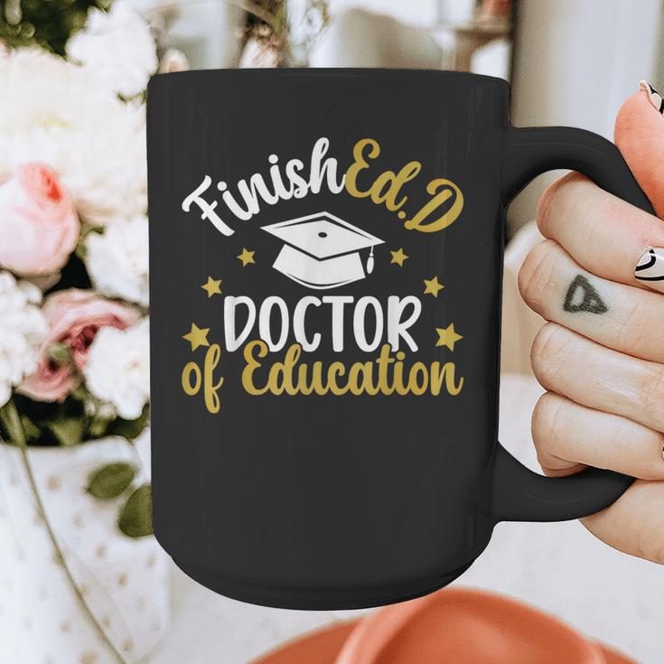 FinishEdD Doctor Of Education Graduation EdD Graduate Graphic Print Coffee Mug