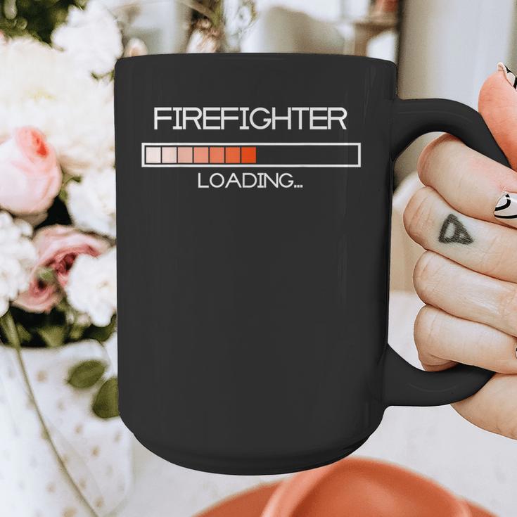 Firefighter Fire Resque Team By Bezra Future Firefighter Loading Fireguard Fireman Graduation Graphic Print Coffee Mug