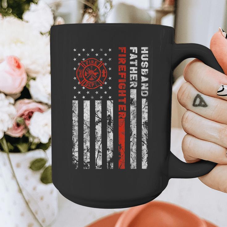 Firefighter Husband Father Fireman For Dad Graphic Print Coffee Mug Firefighter Husband Father Fireman For Dad Graphic Print Coffee Mug