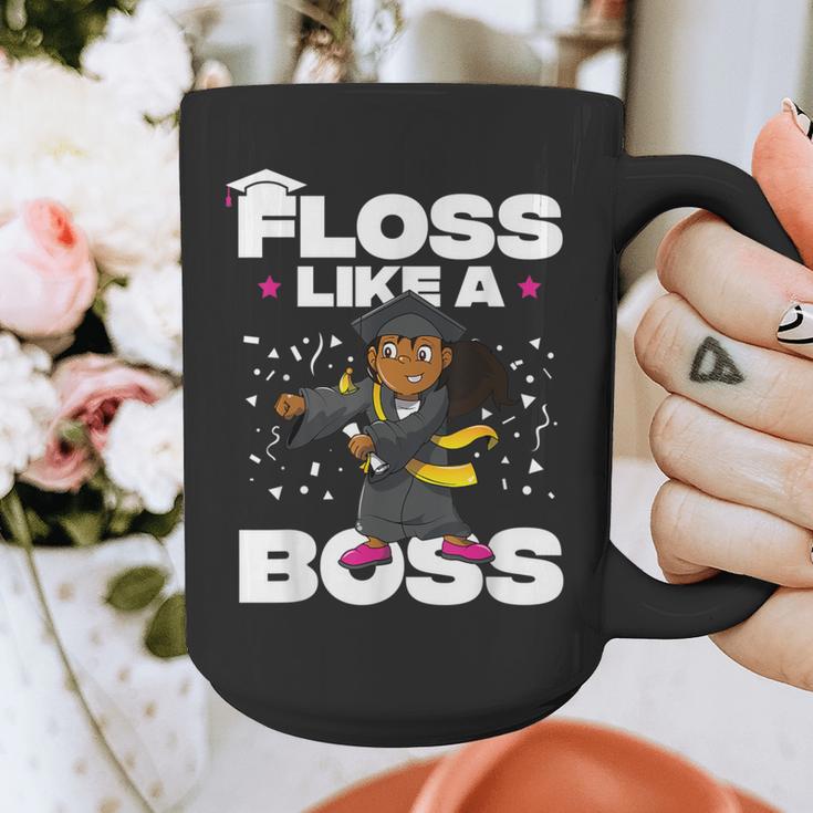 Floss Like A Boss Shirt Class Of 2019 Graduation Kids Graphic Print Coffee Mug