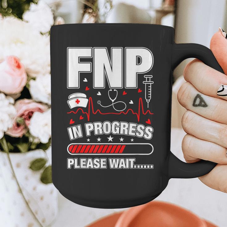 FNP In Progress Graduation Family Nurse Practitioner Graphic Print Coffee Mug
