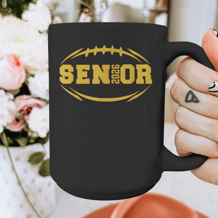 Football Proud Senior 2026 Graduation Year Graphic Print Coffee Mug