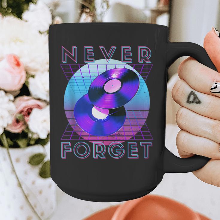 Never Forget Retro 80s 90s Nostalgia Graphic Print Coffee Mug Never Forget Retro 80s 90s Nostalgia Graphic Print Coffee Mug