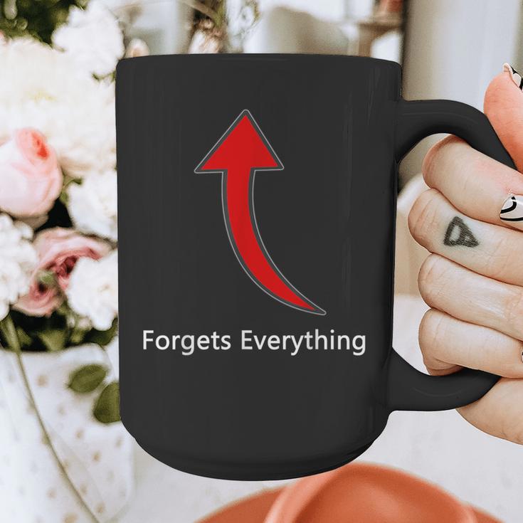 Forgets Everything Bad Memory Graphic Print Coffee Mug Forgets Everything Bad Memory Graphic Print Coffee Mug
