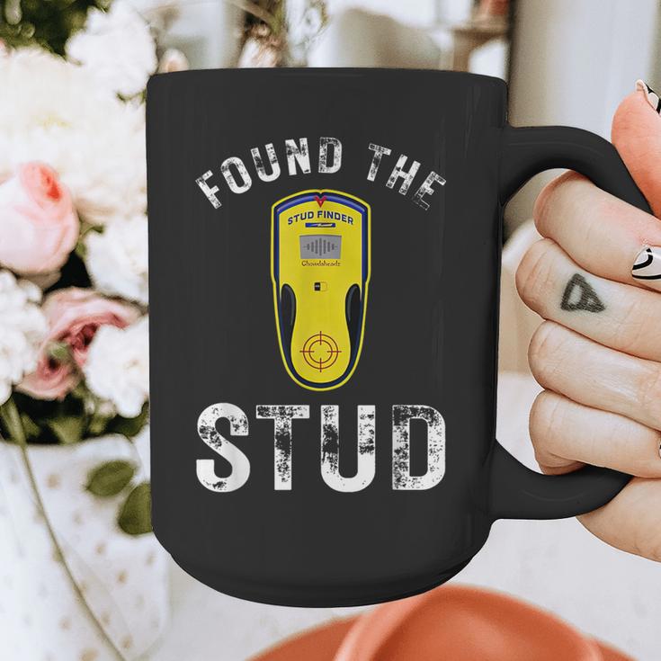 Found The Stud Dad Joke Handy Tools Stud Finder Graphic Print Coffee Mug Found The Stud Dad Joke Handy Tools Stud Finder Graphic Print Coffee Mug