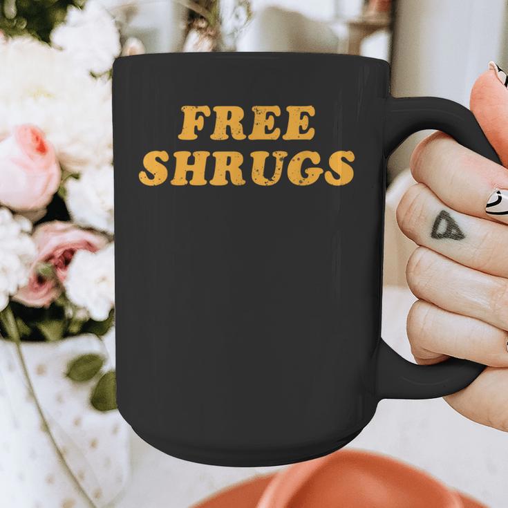 Free Shrugs Don't Care Introvert Graphic Print Coffee Mug Free Shrugs Don't Care Introvert Graphic Print Coffee Mug