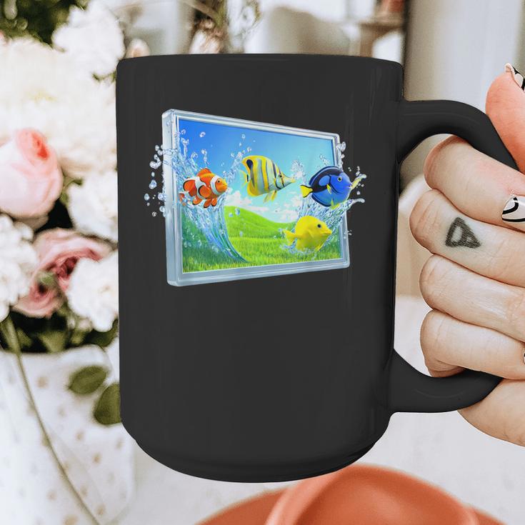 Frutiger Aero Fish Graphic Print Coffee Mug Frutiger Aero Fish Graphic Print Coffee Mug