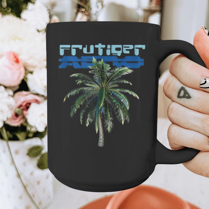 Frutiger Aero Palm Tree Y2k Aesthetic 2000s Trend Graphic Print Coffee Mug Frutiger Aero Palm Tree Y2k Aesthetic 2000s Trend Graphic Print Coffee Mug