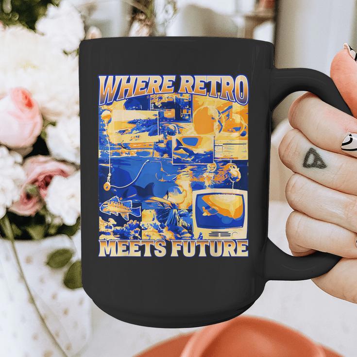 Frutiger Aero Retro Vibes Y2K 90's Vibes Graphic Print Coffee Mug