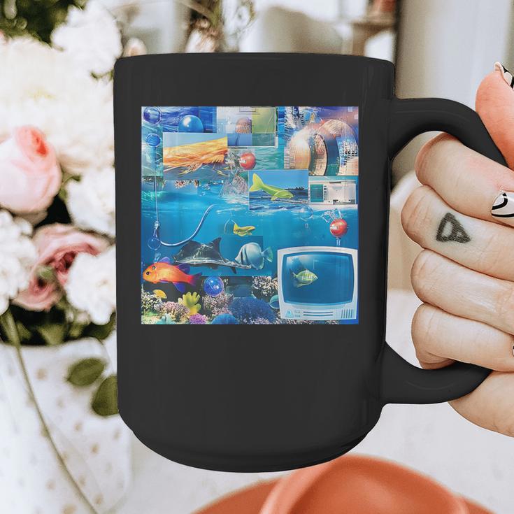Frutiger Aero Retro Vibes Y2K Retro Grunge Graphic Print Coffee Mug Frutiger Aero Retro Vibes Y2K Retro Grunge Graphic Print Coffee Mug