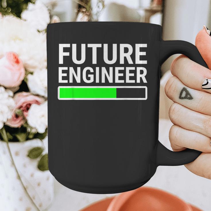 Future Engineer Loading Bar Cool Graduation Graphic Print Coffee Mug