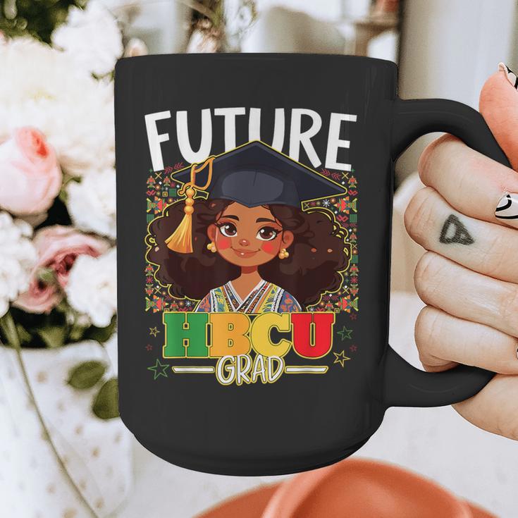 Future HBCU Grad Afro Girl College Graduation Kids Graphic Print Coffee Mug