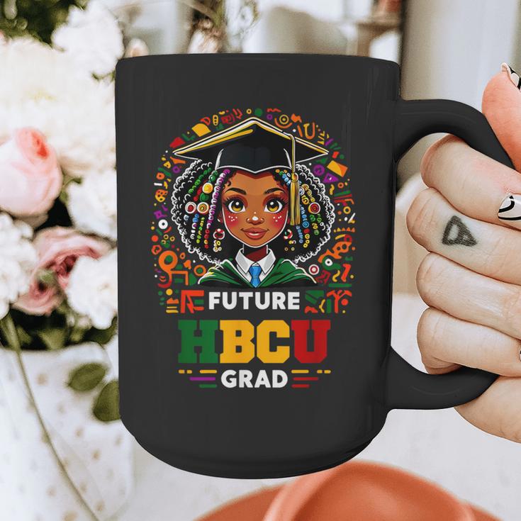 Future HBCU Grad Graduation Students Girl Kids Graphic Print Coffee Mug