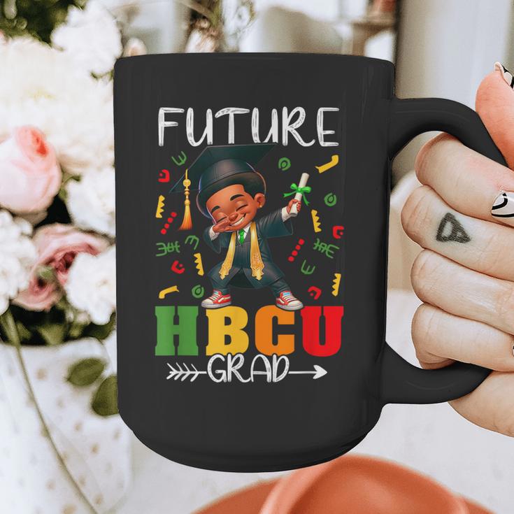 Future HBCU Grad History Boy Graduation HBCU Kids Graphic Print Coffee Mug