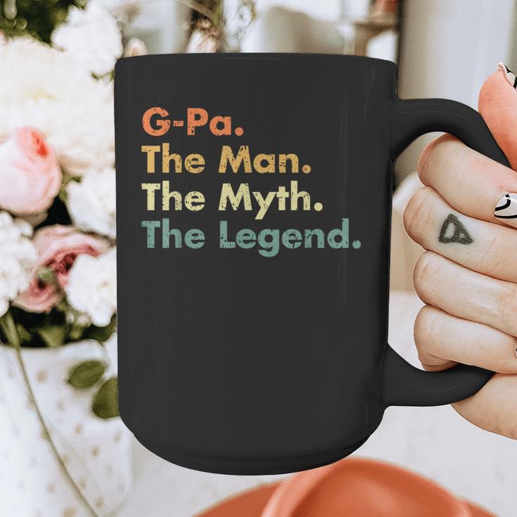 G-Pa The Man The Myth The Legend Dad Grandpa Graphic Print Coffee Mug