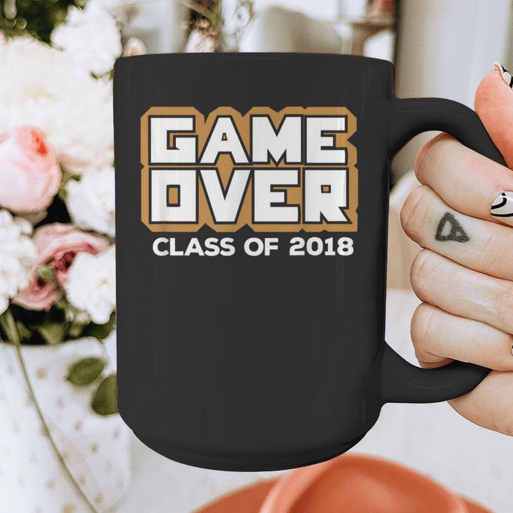 Game Over Class Of 2018 Graduation Shirt Graphic Print Coffee Mug