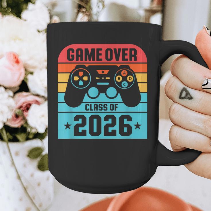 Game Over Class Of 2026 Shirt Students Last Day Graduation Graphic Print Coffee Mug