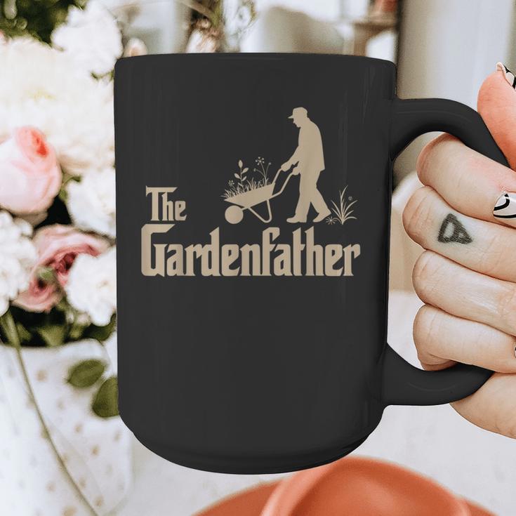 Gardening For Men Gardener Dad The Gardenfather Graphic Print Coffee Mug