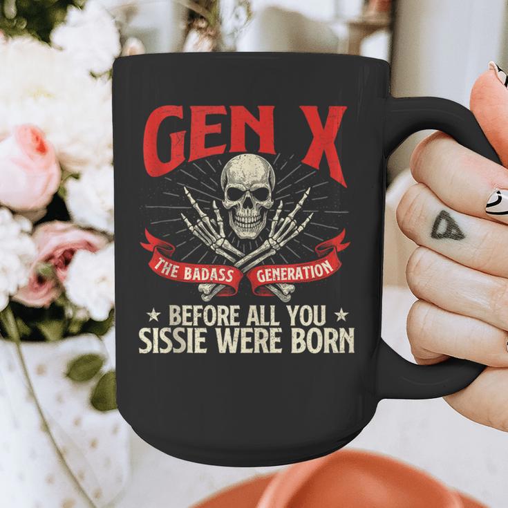 Gen X The Badass Generation Generation X Gen Xer Nostalgia Graphic Print Coffee Mug Gen X The Badass Generation Generation X Gen Xer Nostalgia Graphic Print Coffee Mug