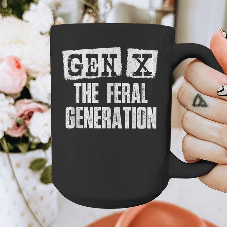 Gen X The Feral Generation Generation X Gen Xer Nostalgia Graphic Print Coffee Mug