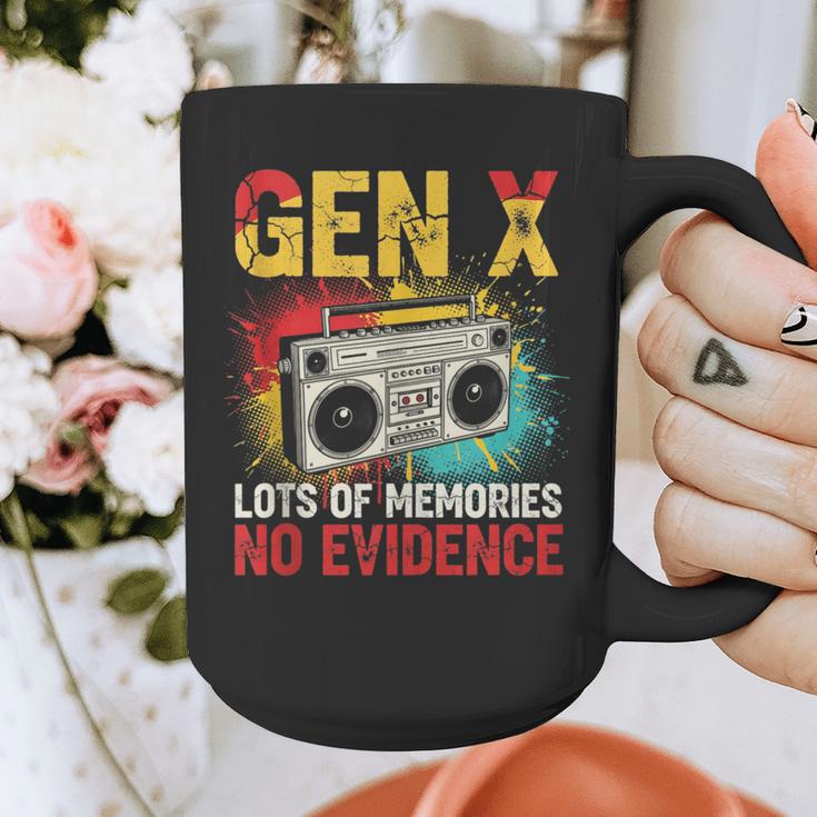 Gen X Lots Of Memories No Evidence Retro Nostalgia Humor Graphic Print Coffee Mug Gen X Lots Of Memories No Evidence Retro Nostalgia Humor Graphic Print Coffee Mug