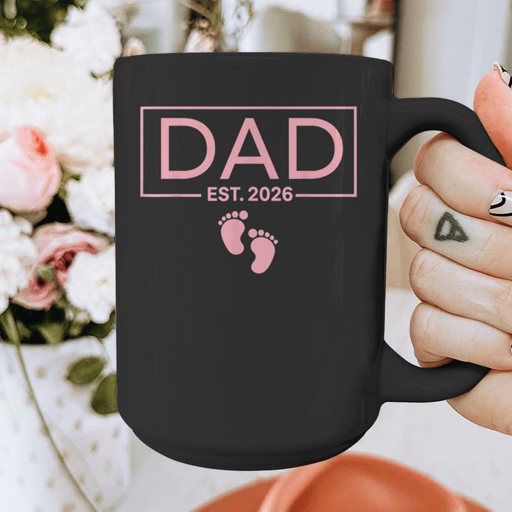 Girl Dad Est 2026 To Be First Time Girl Dad New Daddy Graphic Print Coffee Mug Girl Dad Est 2026 To Be First Time Girl Dad New Daddy Graphic Print Coffee Mug
