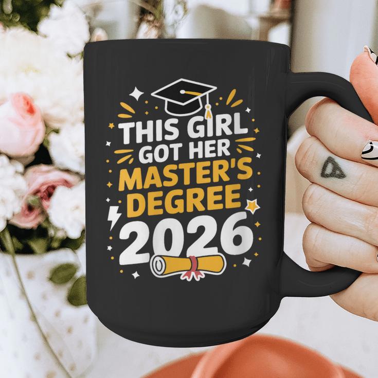 This Girl Got Her Masters Degree Graduation Mastered It 2026 Graphic Print Coffee Mug
