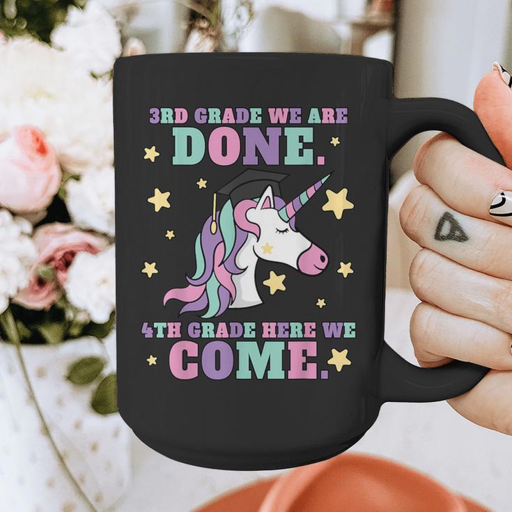 Girls 3rd Grade Graduation Magical Unicorn Graphic Print Coffee Mug