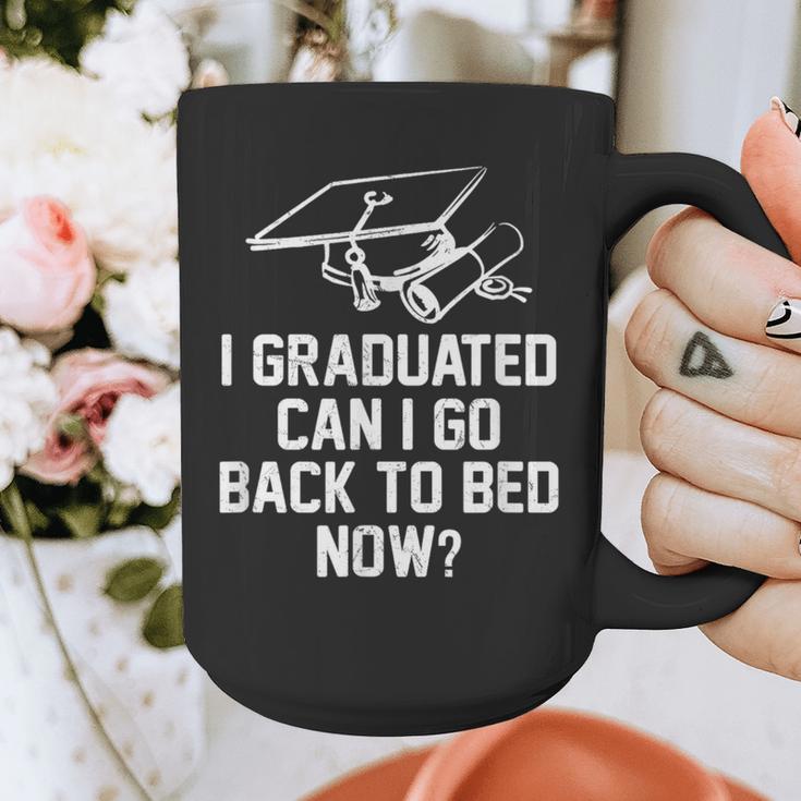 Can I Go Back To Bed Shirt Graduation 2026 For Him Her Graphic Print Coffee Mug