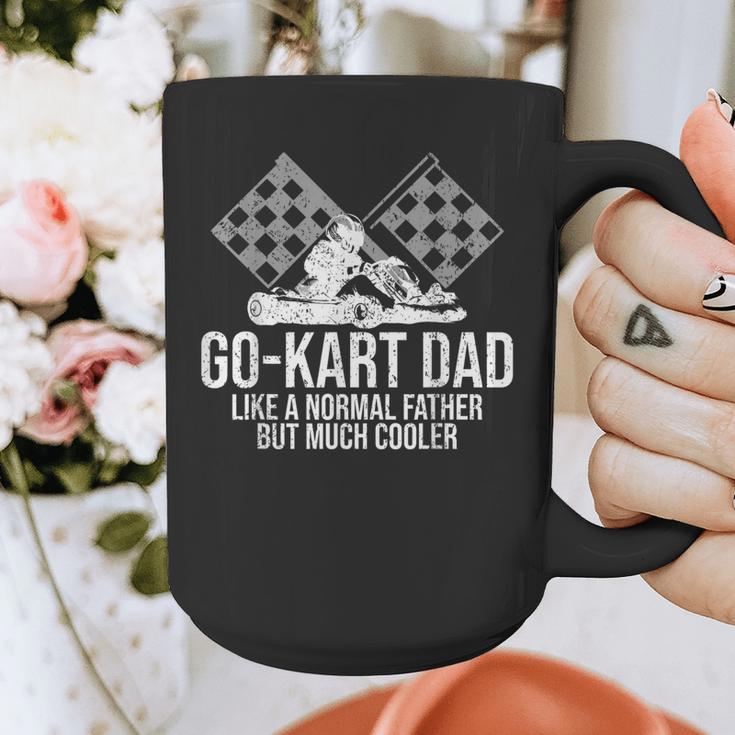 Go-Kart Dad Shirt Kart Racing Go-Cart Karting For Daddy Graphic Print Coffee Mug