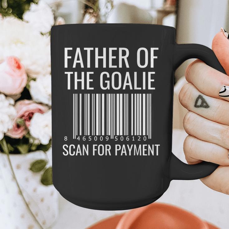 Goalie Dad Shirt Hockey Dad Shirt Hockey Goalie Graphic Print Coffee Mug